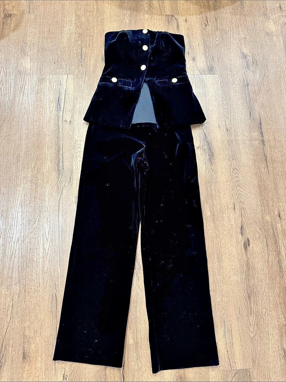 VICI Black Velvet Set